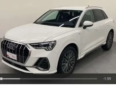 Usata Audi Q3 S-Line 150 CV (110 kW) 2019 Bianco SUV