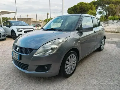 Usata Suzuki Swift GL 75 CV (55 kW) 2012 Grigio Utilitaria