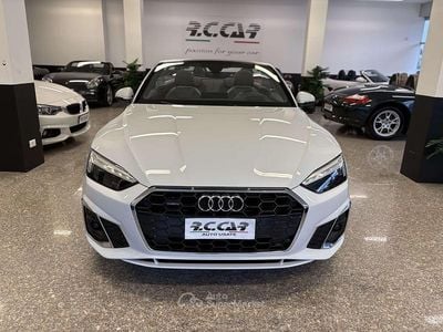 Usata Audi A5 Cabriolet S-Line 190 CV (139 kW) 2020 Bianco Cabrio