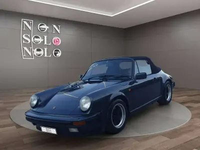 Usata Porsche 911SC 204 CV (150 kW) 1983 Blu/azzurro Cabrio