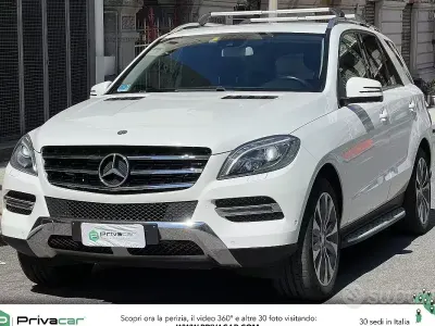 Usata Mercedes ML250 204 CV (150 kW) 2015 Bianco SUV