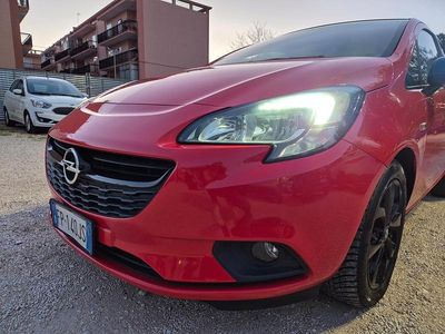 Usata Opel Corsa 95 CV (69 kW) 2018 Rosso Berlina