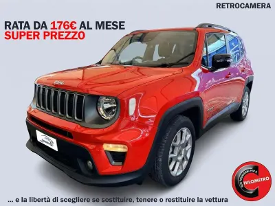 Usata Jeep Renegade Limited 131 CV (96 kW) 2022 Rosso SUV