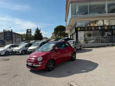 Occasion Fiat 500 Lounge 75 PK (55 kW) 2008 Rood Sedan