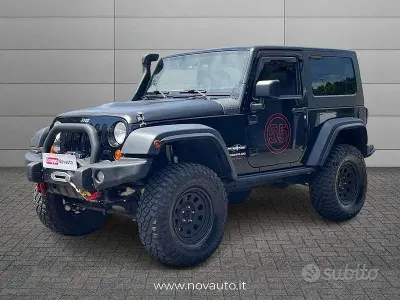Usata Jeep Wrangler Rubicon 177 CV (130 kW) 2008 Nero SUV