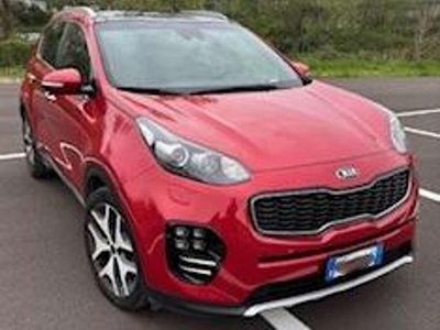 Usata Kia Sportage GT-Line 150 CV (110 kW) 2017 Rosso SUV