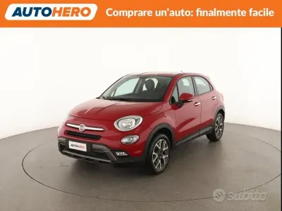 Usata Fiat 500X Cross 140 CV (102 kW) 2018 Rosso SUV