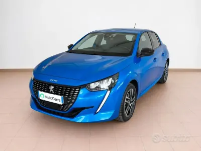 Usata Peugeot 208 Allure 101 CV (74 kW) 2022 Bluazzurro Utilitaria