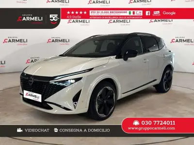 Nuova Nissan Qashqai 190 CV (139 kW) 2026 White pearl / tetto black SUV