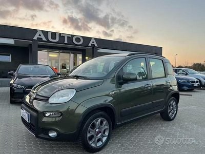 Usata Fiat Panda 4x4 S 86 CV (63 kW) 2013 Verde Utilitaria