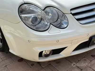 Usata Mercedes SL500 AMG 517 CV (380 kW) 2006 Bianco Cabrio