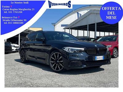 Usata BMW 520 M Sport 190 CV (139 kW) 2020 Blu/azzurro Station wagon