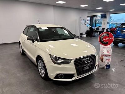 Usata Audi A1 105 CV (77 kW) 2012 Bianco Utilitaria