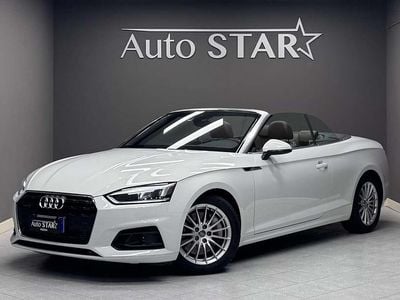 Usata Audi A5 Cabriolet Design 252 CV (185 kW) 2018 Bianco Cabrio