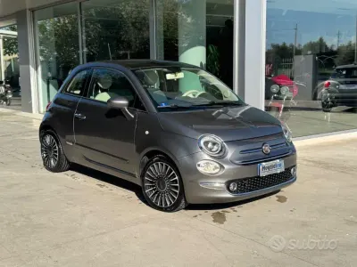 Usata Fiat 500 Lounge 95 CV (69 kW) 2016 Grigio Utilitaria