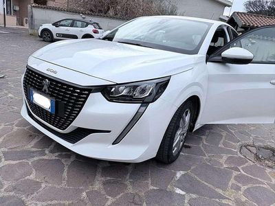 Usata Peugeot 208 Active 75 CV (55 kW) 2021 Bianco Utilitaria