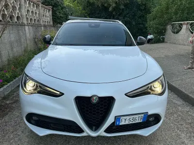 Usata Alfa Romeo Stelvio Ti 209 CV (153 kW) 2019 Bianco SUV
