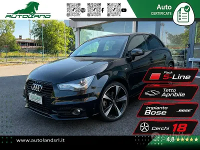 Begagnad Audi A1 Sportback S-Line 90 HK (66 kW) 2013 Svart Halvkombi