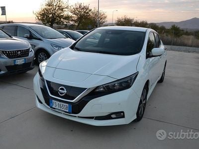 Usata Nissan Leaf N-Connecta 39 kW (54 CV) 2018 Bianco Utilitaria