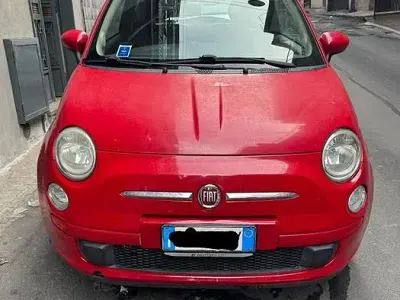 Usata Fiat 500 69 CV (50 kW) 2008 Rosso Berlina