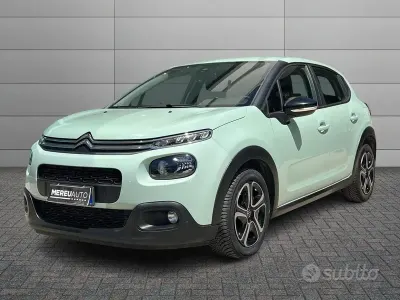 Usata Citroën C3 Feel 102 CV (75 kW) 2019 Blu Utilitaria