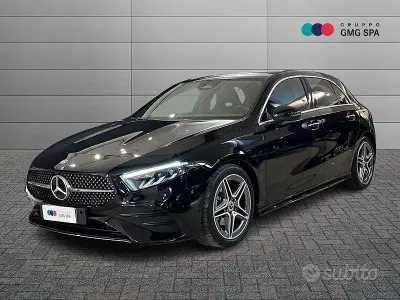 Usata Mercedes A180 AMG line 116 CV (85 kW) 2023 Nero Utilitaria