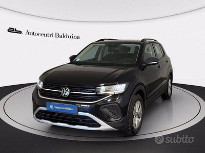 Usata VW T-Cross Life 95 CV (69 kW) 2024 Nero perla SUV