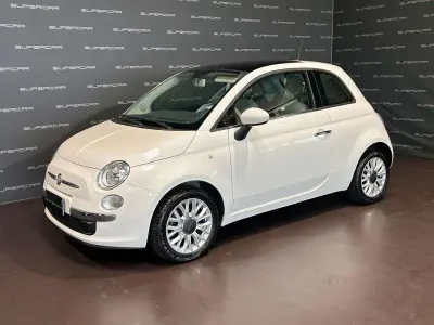 Usata Fiat 500 Lounge 69 CV (50 kW) 2014 Bianco Utilitaria