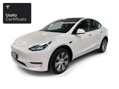 Brugt Tesla Model Y Long Range AWD 258 kW (351 HK) 2023 Hvid SUV