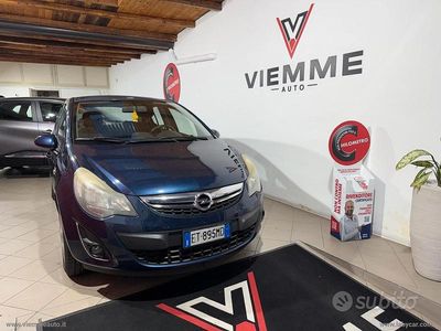 Usata Opel Corsa Edition 85 CV (62 kW) 2014 Blu Utilitaria