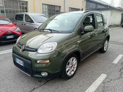 Usata Fiat Panda Trekking 80 CV (58 kW) 2013 Verde Utilitaria