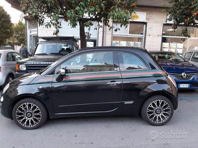 Usata Fiat 500 2012 Nero Cabrio