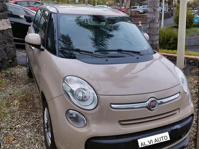 Usata Fiat 500L Lounge 85 CV (62 kW) 2014 Beige Monovolume