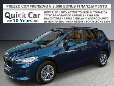 Begagnad BMW 218 150 HK (110 kW) 2023 Blå Minibuss