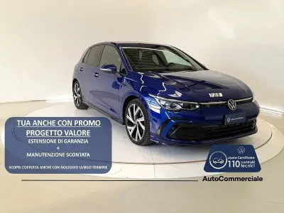 Usata VW Golf VIII R-line 150 CV (110 kW) 2024 Blu