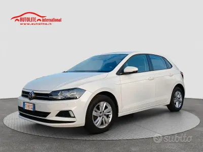 Usata VW Polo Comfortline 95 CV (69 kW) 2019 Bianco Utilitaria