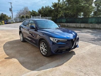 Usata Alfa Romeo Stelvio 210 CV (154 kW) 2018 Blu SUV