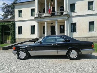 Usata Mercedes 500 245 CV (180 kW) 1987 Nero Coupé