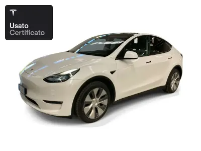 Usata Tesla Model Y Long Range AWD 258 kW (351 CV) 2022 Pearl white multicoat SUV