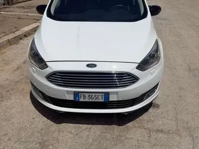 Usata Ford C-MAX Titanium X 120 CV (88 kW) 2015 Bianco Monovolume