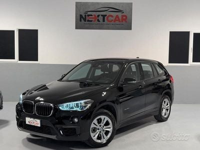 Usata BMW X1 Efficient Dynamics 150 CV (110 kW) 2016 Nero SUV