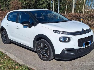 Usata Citroën C3 Shine 102 CV (75 kW) 2019 Bianco Utilitaria