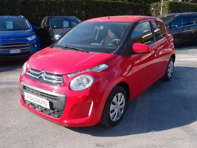 Usata Citroën C1 Feel 69 CV (50 kW) 2014 Rosso Utilitaria