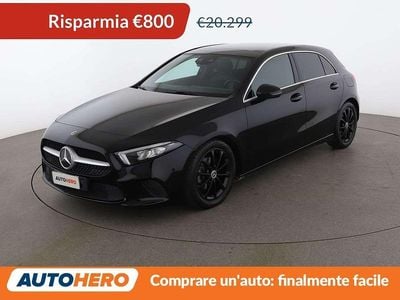 Usata Mercedes A180 Edition 116 CV (85 kW) 2019 Nero Berlina