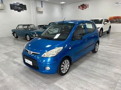 Usata Hyundai i10 Comfort 69 CV (50 kW) 2011 Blu Utilitaria
