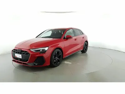 Usata Audi A3 S-Line 150 CV (110 kW) 2024 Rosso Berlina