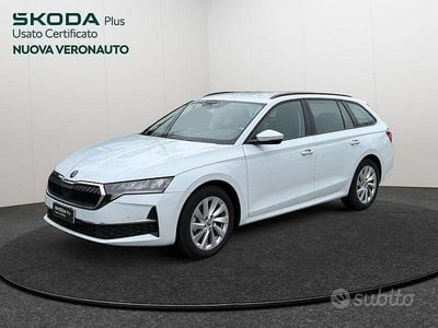 Usata Skoda Octavia Selection 150 CV (110 kW) 2024 Bianco Station wagon