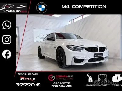 Usata BMW M4 Competition Edition 460 CV (338 kW) 2017 Bianco Coupé