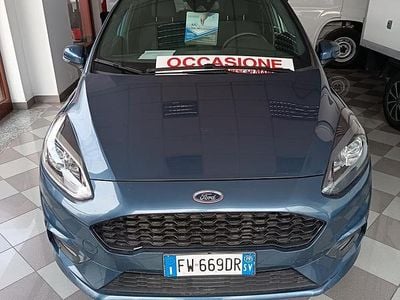 Usata Ford Fiesta ST-Line 101 CV (74 kW) 2019 Blu Berlina