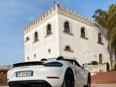 Usata Porsche 718 300 CV (220 kW) 2018 Bianco Cabrio